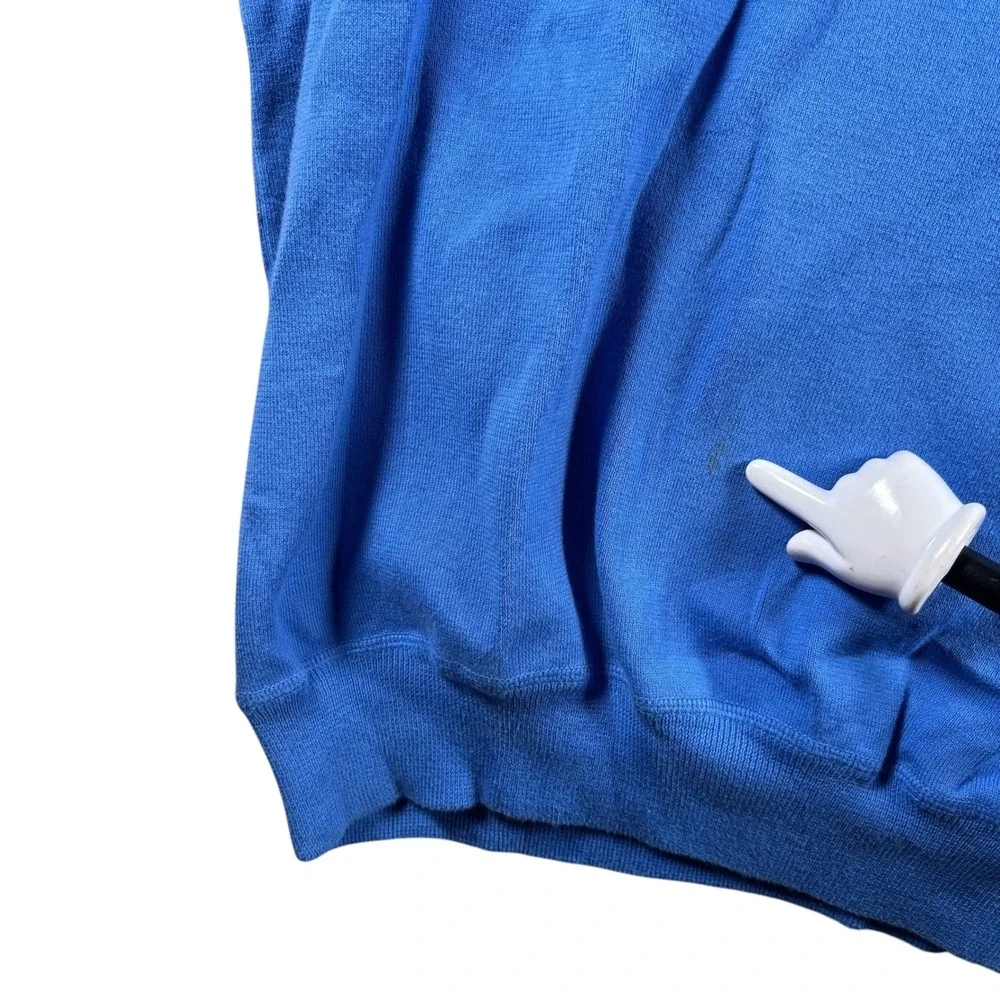VTG Polo Ralph‎ Lauren Mens XXL Blue Crewneck preppy Sweater old money Logo